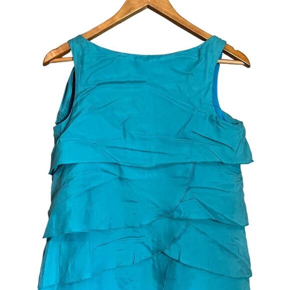 NWT! Cynthia Steffe 100% silk sleeveless dress - Picture 10 of 12